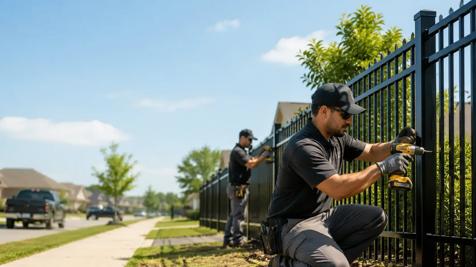Metal Fence Installation in Maumelle, AR